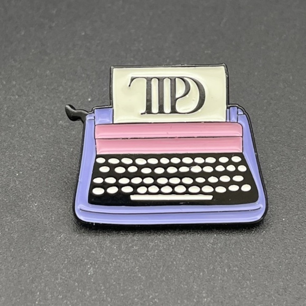 Taylor Swift Tortured Poets Department Typewriter Lapel Hat Pin